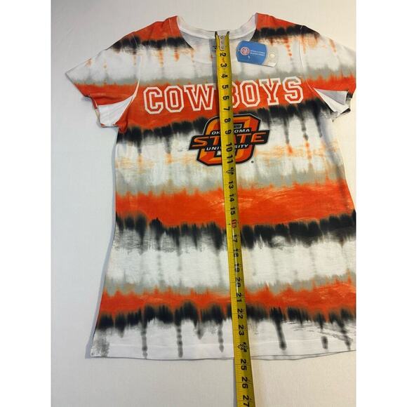 Women’s Oklahoma State Cowboys Tie Dye Graphic T-Shirt Size M NWT - Picture 10 of 12